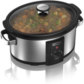Tower Stainless Steel Slow Cooker 6.5l (T16040Y)