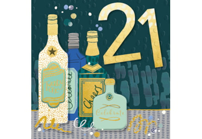 Celebrate 21 Birthday Card (TP0039KW)
