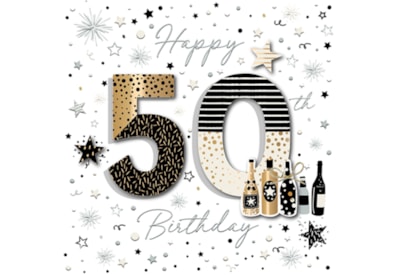 Happy 50 Birthday Card (TP0049NW)