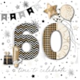 60 Celebrate Birthday Card (TP0050NW)