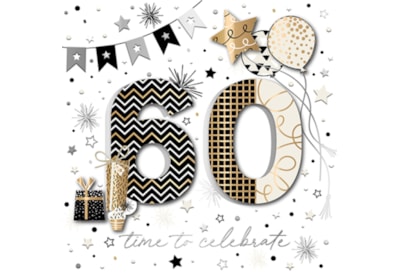Ling Design 60 Celebrate Birthday Card Ling Design 60 Celebrate Birthday Card