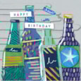 Zaffer Birthday Bottles Card Zaffer Birthday Bottles Card