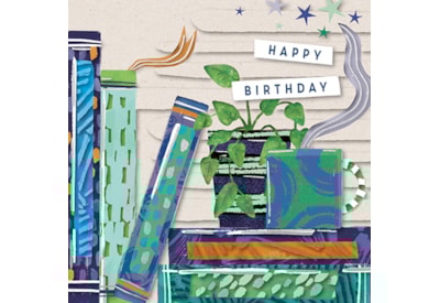 Zaffer Tea & Books Birthday Card Zaffer Tea & Books Birthday Card