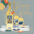 Ling Birthday Bottle Birthday Card Ling Birthday Bottle Birthday Card