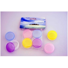 Travel Set 4xrnd Pots Asst Travel Set 4xrnd Pots Asst