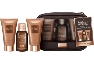 Baylis & Harding Black Pepper & Ginseng Travel Bag Gift Set