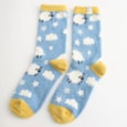 Miss Sparrow Fluffy Socks Sleepy Sheep Denim Miss Sparrow Fluffy Socks Sleepy Sheep Denim