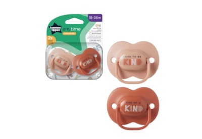 Tommee Tippee Anytime Soother 18-36months 2pk Tommee Tippee Anytime Soother 18-36months 2pk