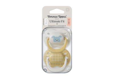 Tommee Tippee Ultrafit Soother Boy Decorated 0-6m 2pk Tommee Tippee Ultrafit Soother Boy Decorated 0-6m 2pk