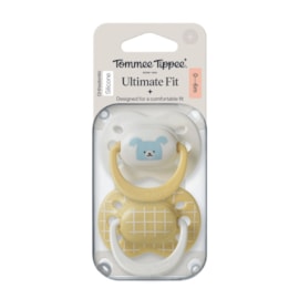Tommee Tippee Ultrafit Soother Boy Decorated 0-6m 2pk
