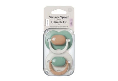 Tommee Tippee Ultrafit Soother 6-18m 2 pk Tommee Tippee Ultrafit Soother 6-18m 2 pk