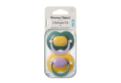 Tommee Tippee Ultrafit Soother 18-36m 2pk Tommee Tippee Ultrafit Soother 18-36m 2pk