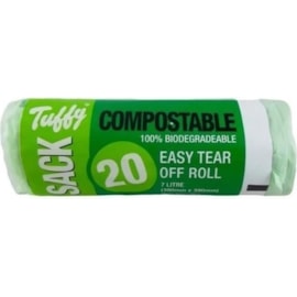 Tuffy Compostable Liners 7lt 20s (E14.0013)
