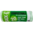 Tuffy Compostable Liners 7lt 20s Tuffy Compostable Liners 7lt 20s