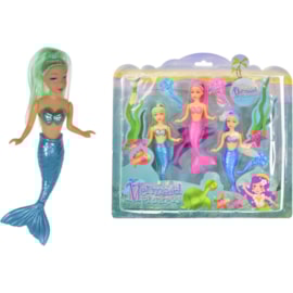 Mermaid Princess 3 Piece Mermaid Playset Mermaid Princess 3 Piece Mermaid Playset