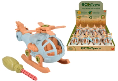 Bio Plastic Helicopter - 15Cm Bio Plastic Helicopter - 15Cm