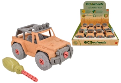 Bio Plastic Jeep - 14Cm Bio Plastic Jeep - 14Cm