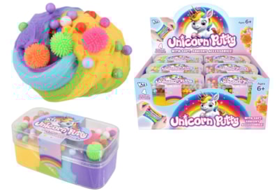 Unicorn Putty With Beads - 138G Unicorn Putty With Beads - 138G
