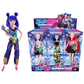 11.5" K-Pop Superstar Doll Set W/ Music Instruments 11.5" K-Pop Superstar Doll Set W/ Music Instruments