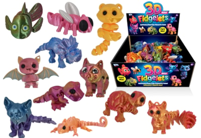 Kandy 3D Mini Fidgelets - 11 Assorted Kandy 3D Mini Fidgelets - 11 Assorted