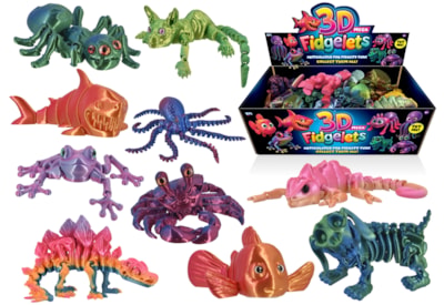 Kandy 3D Mega Fidgelets - 10 Assorted Kandy 3D Mega Fidgelets - 10 Assorted