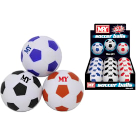Pu Football Assorted Colours 10cm (TY5257)
