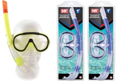 British Standard Swimming Mask & Snorkel Set (TY5317)