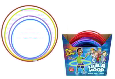 Fun Squad Assorted Sized & Colour Hula Hoops Fun Squad Assorted Sized & Colour Hula Hoops