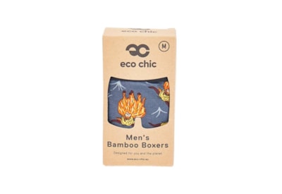 Eco Chic Grey Highland Cow Bamboo Underpants Medium Eco Chic Grey Highland Cow Bamboo Underpants Medium