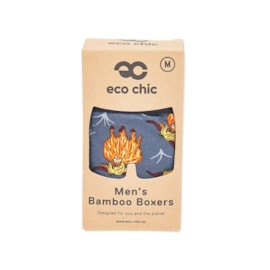 Eco Chic Grey Highland Cow Bamboo Underpants Large Eco Chic Grey Highland Cow Bamboo Underpants Large