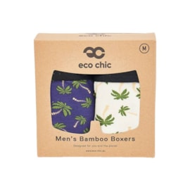 Eco Chic Palm Tree Bamboo Underpants 2pk Medium (U06-M)