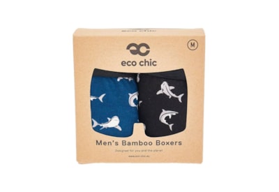 Eco Chic Sharks Bamboo Underpants 2pk Xlarge (U07-XL)