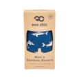 Eco Chic Blue Sharks Bamboo Underpants Xlarge Eco Chic Blue Sharks Bamboo Underpants Xlarge