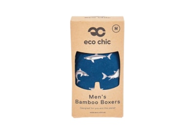 Eco Chic Blue Sharks Bamboo Underpants Xlarge Eco Chic Blue Sharks Bamboo Underpants Xlarge
