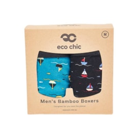 Eco Chic Yachets Bamboo Underpants 2pk Medium (U09-M)