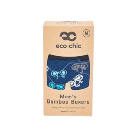 Eco Chic Navy Bikes Bamboo Underpants Large Eco Chic Navy Bikes Bamboo Underpants Large