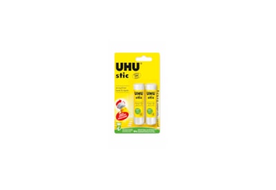 Uhu 8g Glue Stick 2 Pack 16g (45107)