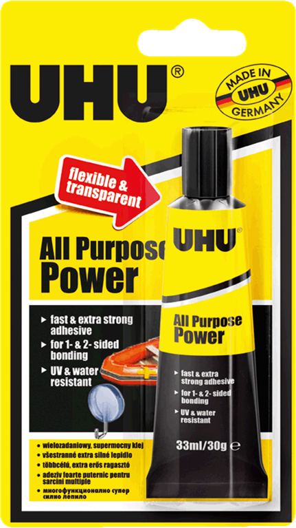 Uhu Power All Purpose Glue 33ml (62257)