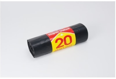 Uk Value Refuse Bags Roll 20s Uk Value Refuse Bags Roll 20s