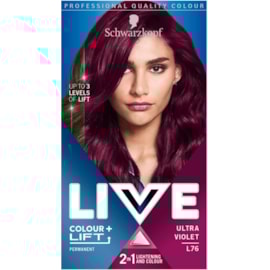 Schwarzkopf Live Colour+lift Ultra Violet Schwarzkopf Live Colour+lift Ultra Violet