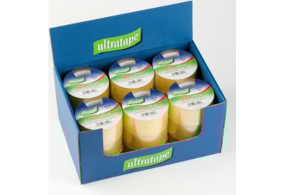 Ultratape Clear Parcel Tape 48mm x 50m Ultratape Clear Parcel Tape 48mm x 50m