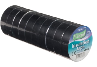 Ultratape Pvc Insulation Tape Black 10s 20m (381920BKST10)