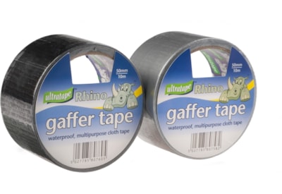 Ultratape Rhino Assorted Cloth Tape 50mm x 10m 6s (RT01065010ASR)