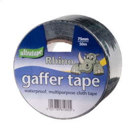 Ultratape Rhino Black Cloth Tape 50m Ultratape Rhino Black Cloth Tape 50m