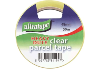 Ultratape Clear Parcel Tape 48mm x 50m Ultratape Clear Parcel Tape 48mm x 50m