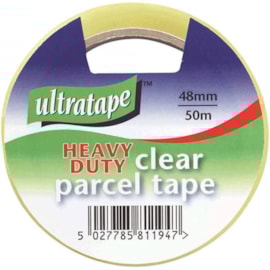 Ultratape Clear Parcel Tape 48mm x 50m
