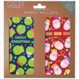 Sprouts & Santa Money Wallets 2 Pack