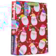 Neon Santa Gift Bag X/large
