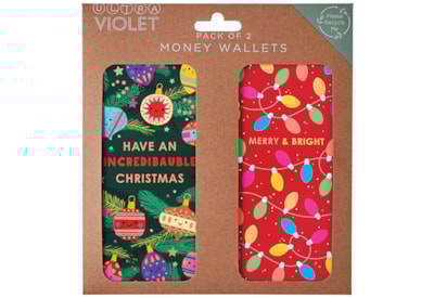Baubles & Lights Money Wallets 2 Pack