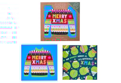 Christmas Jumper Cards 10 Pack